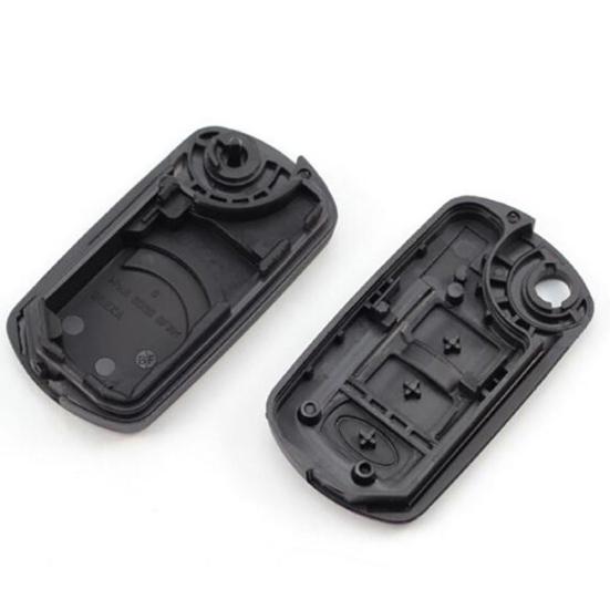3 Buttons Flip Key Shell Case Fob for Land Rover Range Rover Sport LR3 Discovery