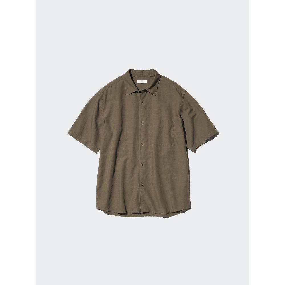 Uniqlo Japan Cotton Linen Shirt