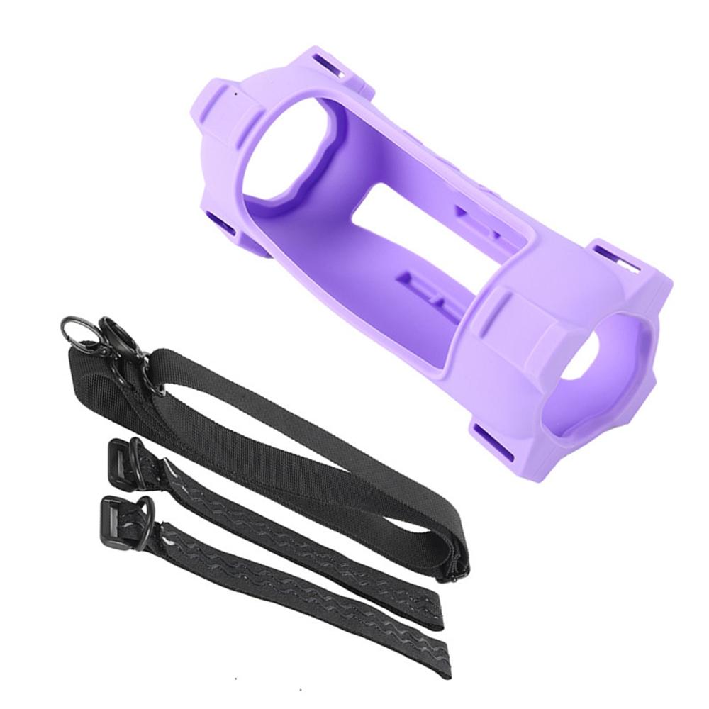 Für JBL Flip 7 Silikonhülle Stoßfest Staubdicht Kratzfest Lautsprecher Schutzhülle mit Tragegurten