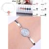 Luxurious Druzy Vintage Natural Geode Stone Jewelry Rhinestone Pave Druse Bracelets
