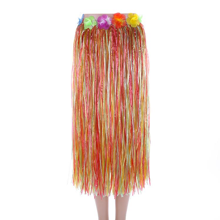 

Hula Dance Set with Performance Props - Hawaiian Seaweed Skirt for Parties and Events Wreath
