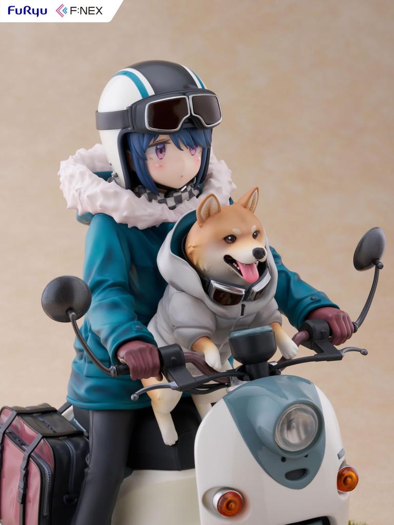 Furyu F:NEX Yurucamp Shima Rin 17 scale PVC painted finished figure