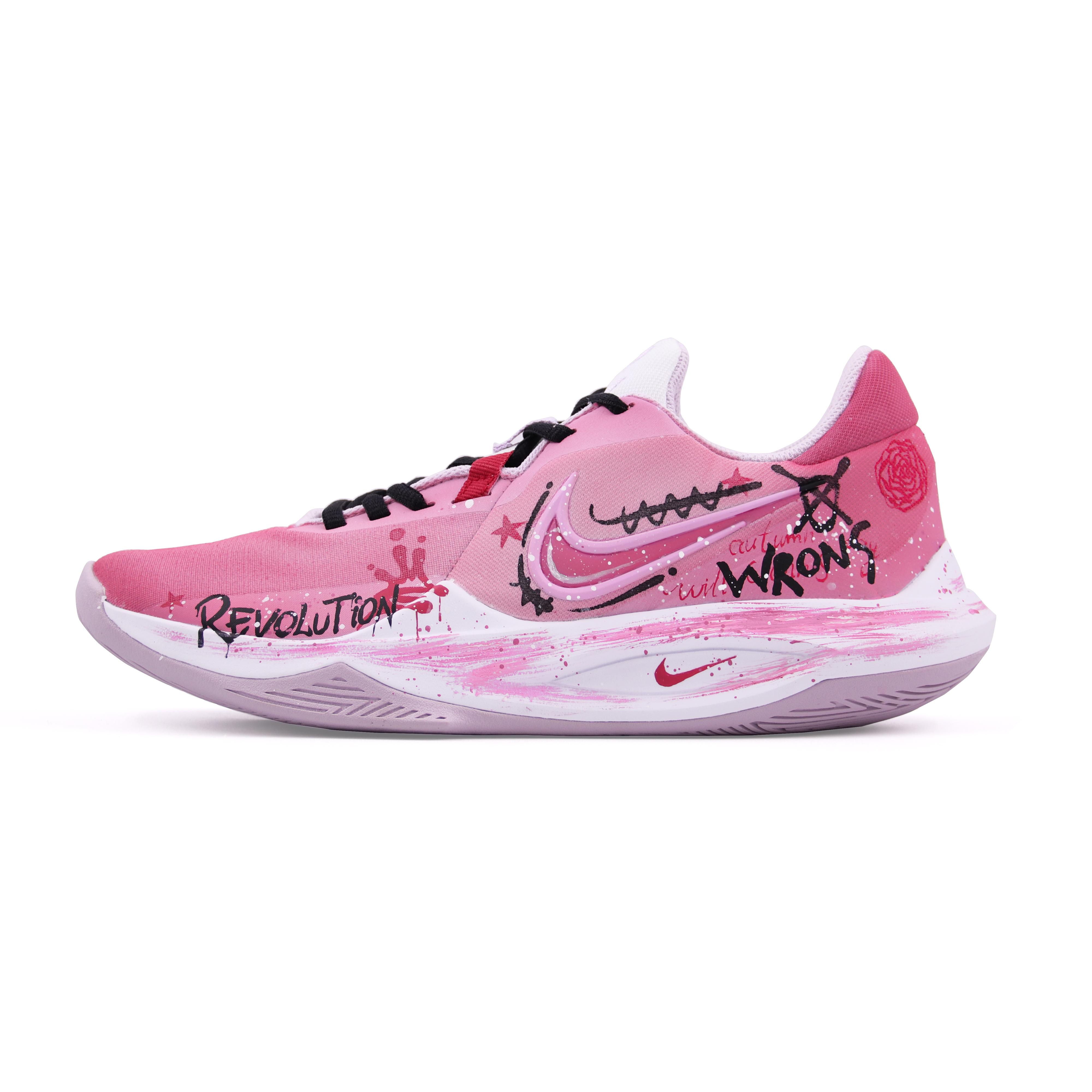 

Nike Precision 6 Starry Sweet Gift, Rose Mist Blazing Cherry Abrasion Resistant Lightweight DD9535-100(Team620-) 43
