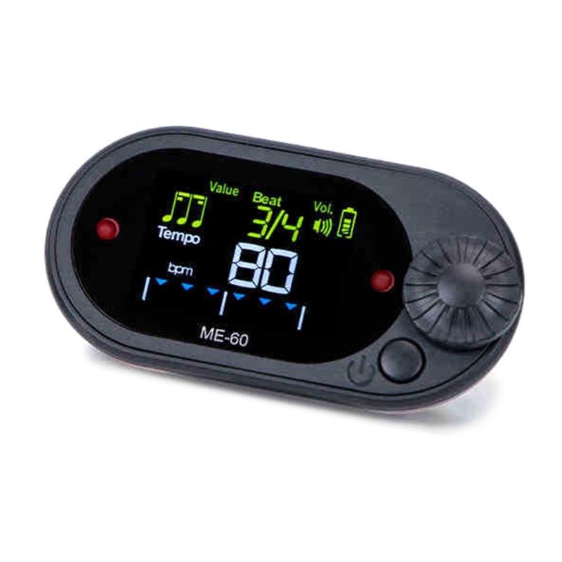 Multifuntional Metronome Comfortable Metronome  Quiet Metronome with Back Clip for Runners and Musicians