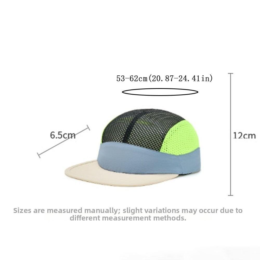 Breathable Peaked Caps Quick Drying Cycling Hats Simple Sun Hat  Outdoor Camping Running