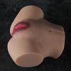 3KG Realistic Hip Masturbator for Men - 2 Hole Design (Deep Vagina & Tight Anal) with 3D Lifelike Pussy and Ass&Ultra-Realistic Sex Doll Hip