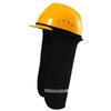 Breathable Hard Hat Sun Shade With Reflective Stripe Face and Neck Protection  Work Accessory