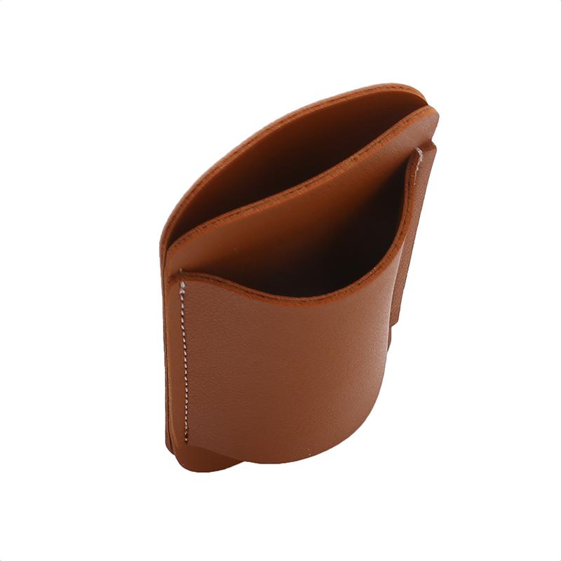 Leather Knives Sheaths EDC Folding Knives Carrier Survival Storage Wearing Waist Folding Knife Leather Cover Outdoor Accessories