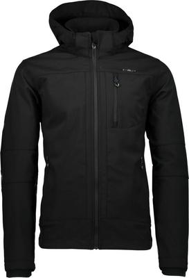 CMP Men's Softshell Jacket with Detachable Hood (3A01787N) Black