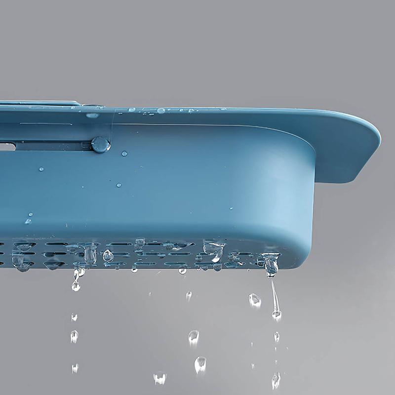 1pcs Telescopic Sink Shelf Kitchen Sinks Organizer Soap Sponge Holder Sink Drain Rack Storage Basket Kitchen Gadgets Accessories