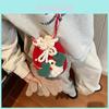 Childrens Santa Claus Handmade Knit Bag With Soft Plush Material For Daily Use
