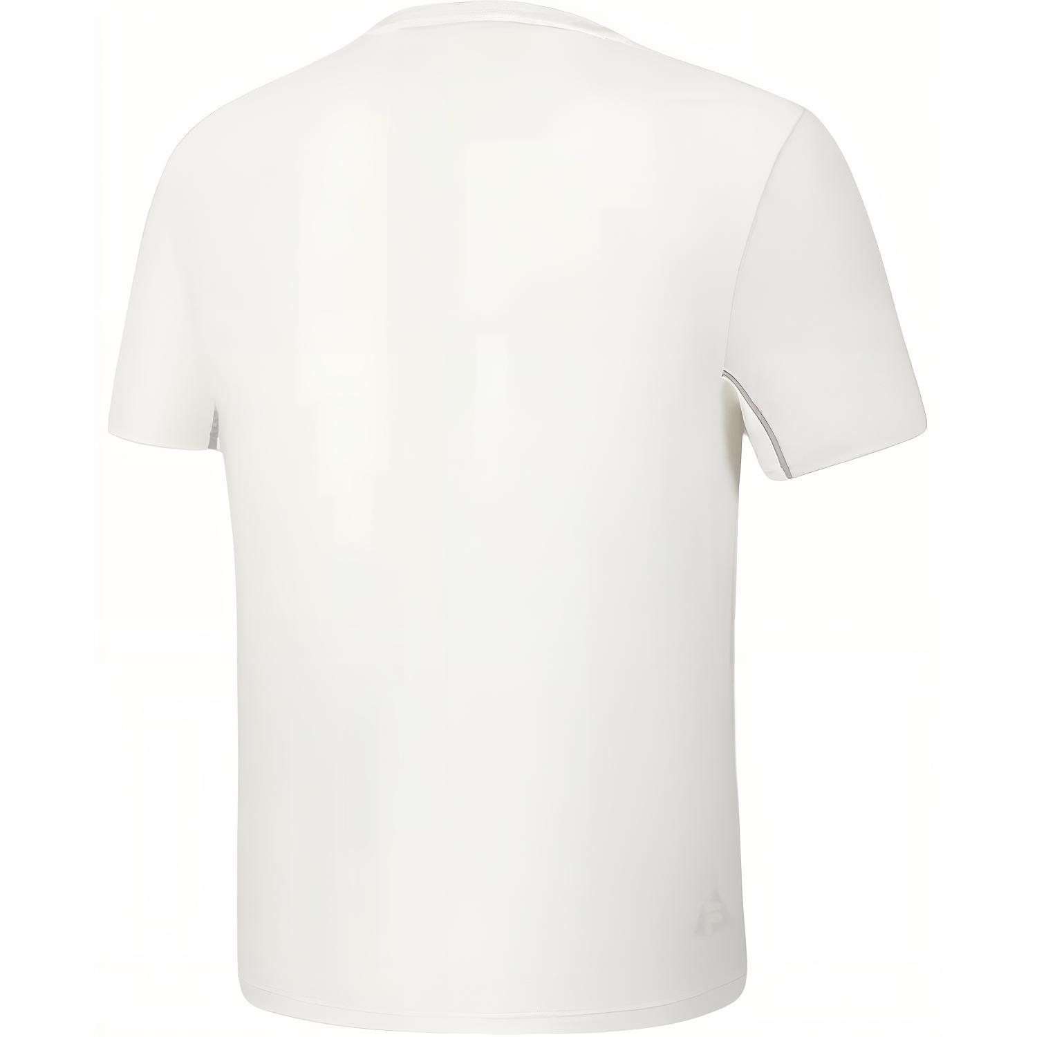 

FILA Solid Color Round Neck Casual Pullover Short Sleeve T-Shirt Men Tops White A11M427117F-WT L