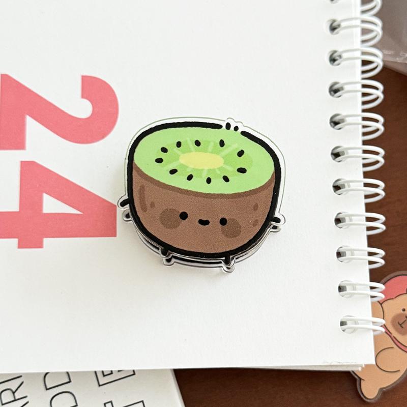 Cartoon Fruit Decorative Gift Sealing Clip Memo Clip Pp Clip For Students Cute Little Items