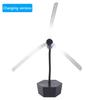 Flexible Fly Repellent Fan Mosquito Insect Repellent Fan Waterproof Food Spinning Fan for Barbecues Kitchen Restaurants