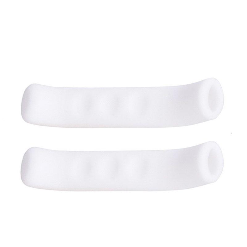 Anti Slip Bike Protective Gear Bike Accessory Bicycle Brake Handle Cover Silicone MTB Grip Cycling Handlebar Protect Cover белый