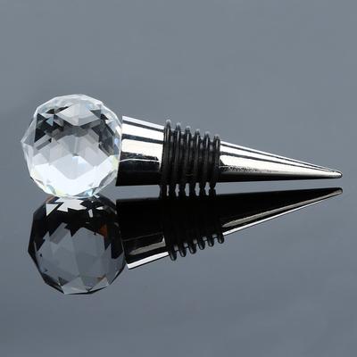 Diamond Crystal Nerezová zátka na šampaňské sekt Plug Sea