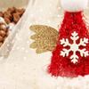 New Bright Velvet Christmas Hair Clip Snowflake Wings Fawn Alphabet Cute Holiday Decorative Hair Accessories