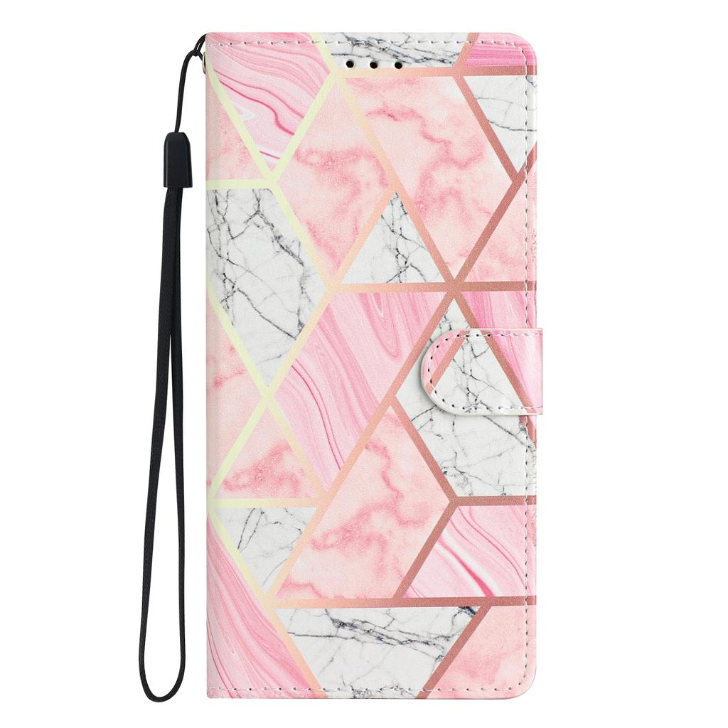 For Honor 200 Lite Wallet Case PU Leather Pattern Printing Stand Phone Cover with Strap