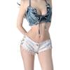 Women's Summer Low Waist Stretch Denim Shorts - Sexy and Stylish
