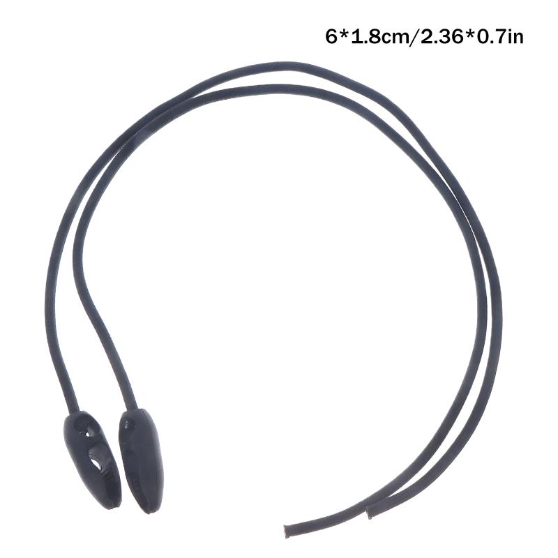 2/4/10Pcs 50Cm Latex Elastic Tie Rope Easy To Use Bungee Cords Black Tie Rope For Bicycle Motorcycle Luggage Car Tarpaulin Rope