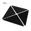 Ruggies Carpet Anti Slip Mat Patch Double Sided Tape Triangular Rubber Material