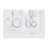 Charyeina - Stainless Steel Makeup Scissors