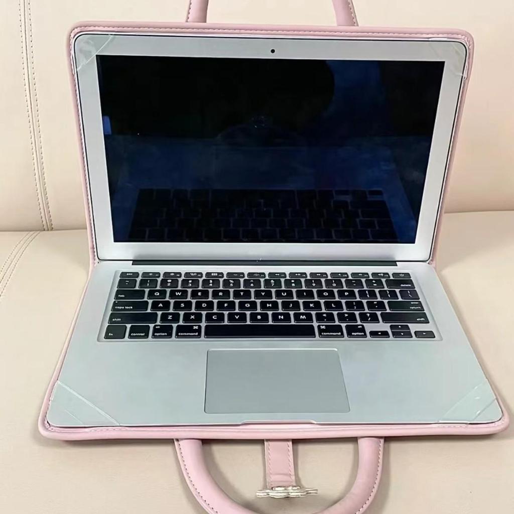 2025 Pink Laptop Protective Case & Handbag for Girls