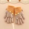 Baby Gloves for Winter, Cute and Warm for Toddlers, Boys and Girls, Five-Fingered Plush Gloves for Babies