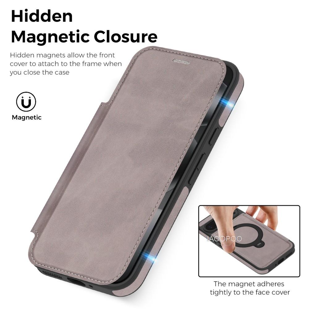 Magnetic Close Leather Flip Cover Case for Google Pixel 10 Pro XL 9 8 Pro 9A Wallet Card Holder Wireless Charging