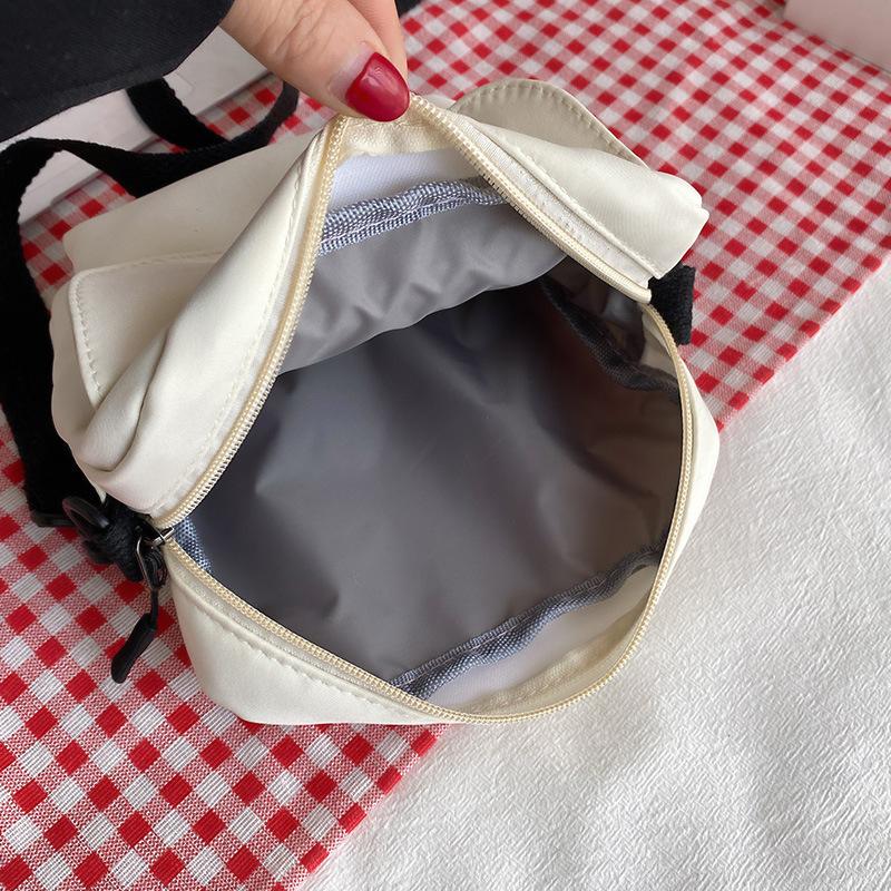 Ins Japanese Nylon Small Bag Women's 2025 New Korean Version Versatile Messenger Bag Casual Student Shoulder Small Square Bag