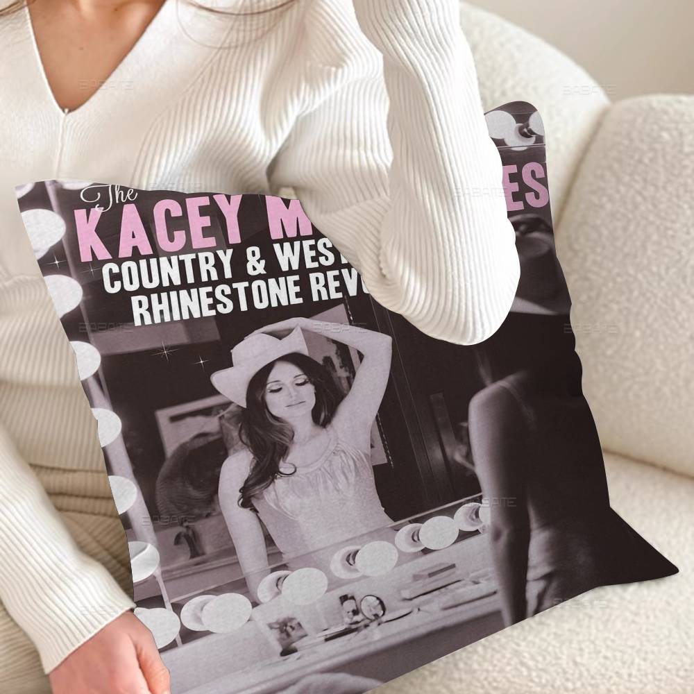 Singer Kacey Musgraves Middle Personalized Pillow Cover Kids Bedroom Wild Party Decor Pillowcase Kid Birthday Shower Gift