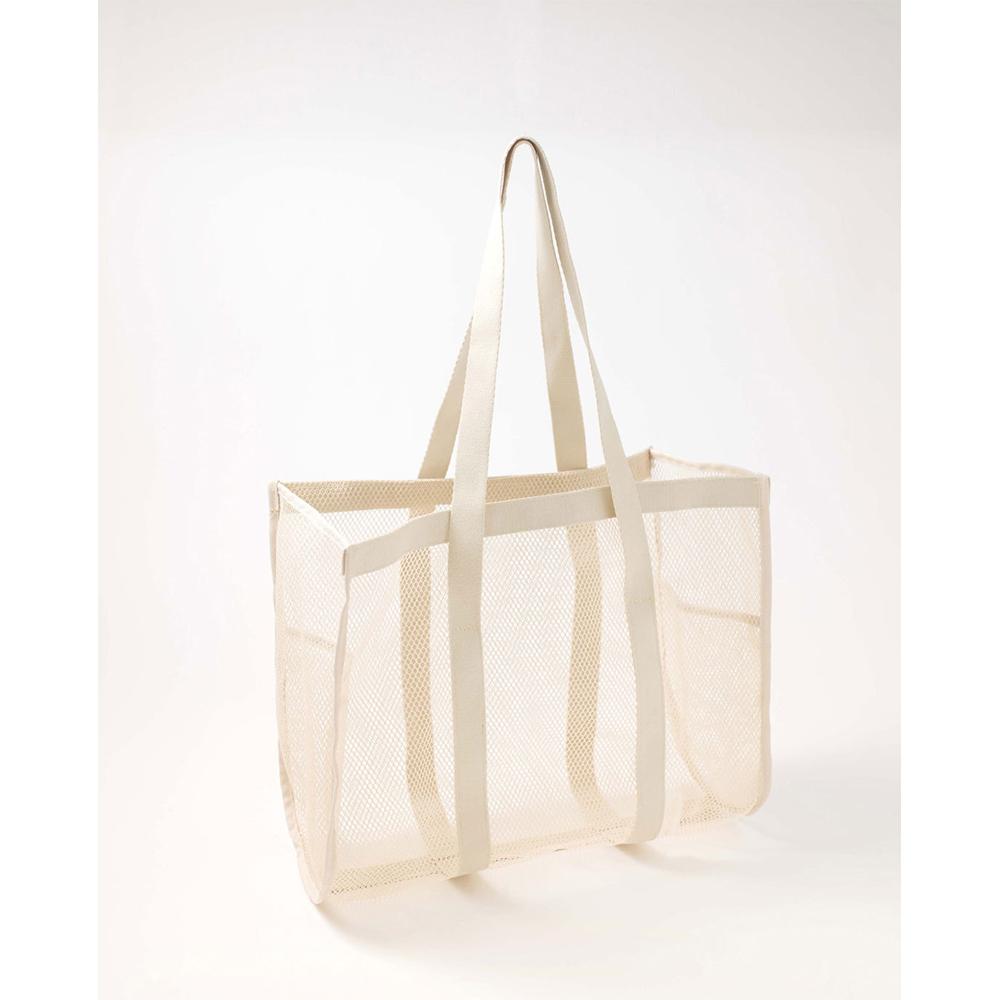 Roztomilá velká multifunkční síťovaná prodyšná taška do tašky Volný čas Cestování Velkokapacitní úložná taška Nákupní taška Domácí organizér taška