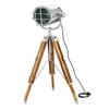 Wood Tripod Floor Lamp, Contemporary LED Spot Light For Living Room, Bedroom, Dinning Room, Home Decor 142 Cm