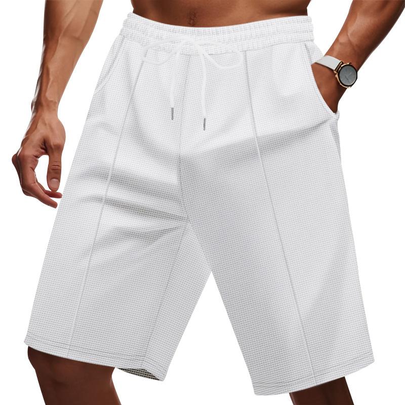 Ležérní kraťasy Pánské Letní Sportovní Jednobarevné Běh Trénink Pánské Ležérní Kraťasy