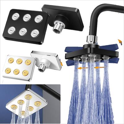 Pressurized Shower Head Water Saving Large Flow Shower Head Shower System Replacement Parts Bathroom Accessories