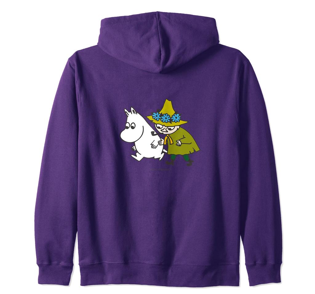 Mumin Mumin & Snufkin Verlorener Gegenstand Zip-Hoodie