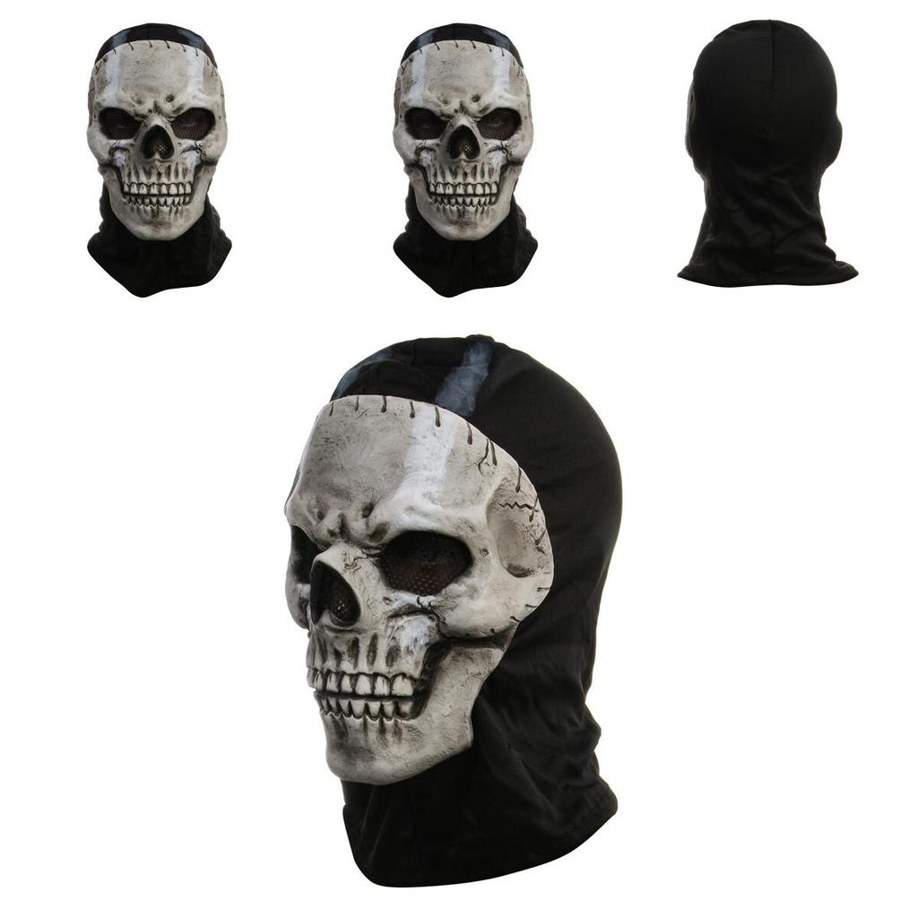 Call Of Duty2 Maschera Integrale Teschio Fantasma Copricapo Casco