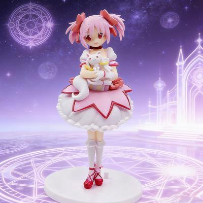 Figurină Anime Magikano 14cm Puella Magi Madoka Magica Model PVC Păpușă Decorațiune Desktop Figurină de Acțiune Jucării de Colecție Cadouri