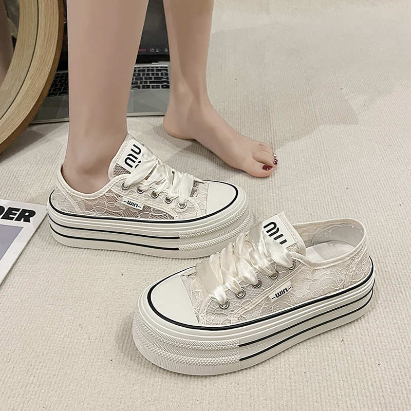 Fashion Round Tip Demi-season White Heel Woman Size 11 Women Shoes Platform Women Shoes Sneakers Sports Super Comfortable Runner