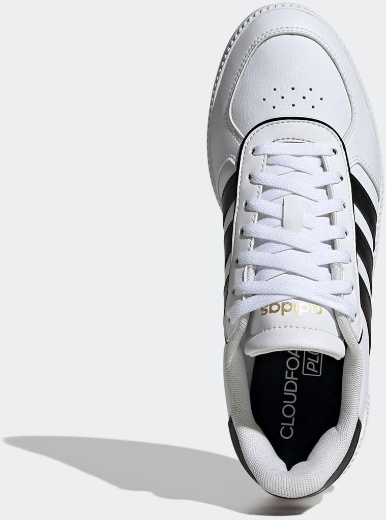 Кроссовки Adidas Breaknet Sleek Women cloud white/core black/gold metallic