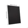 2 Pieces Black Canvas Art Panels with Wooden Frame for Painting