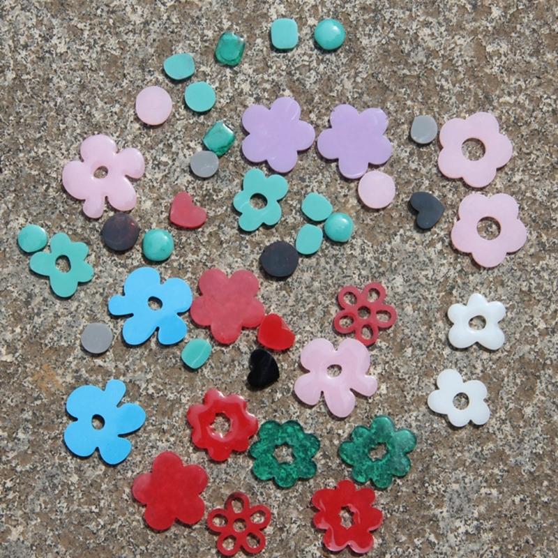 Flower Pendant Silicone Mold Resin Casting Molds for Epoxy Resin UV Resin Pendant Earring Jewelry Keychain Making