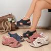 New Style Oversized Sandals with Open Mesh Zippers - Fashionable Beach Shoes for Women