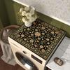 Washing Machine Cover Mat Washer Dryer Cover Refrigerators Dust Mat Pad Splash Proof Dry Anti Slip Pads Insulated Mats