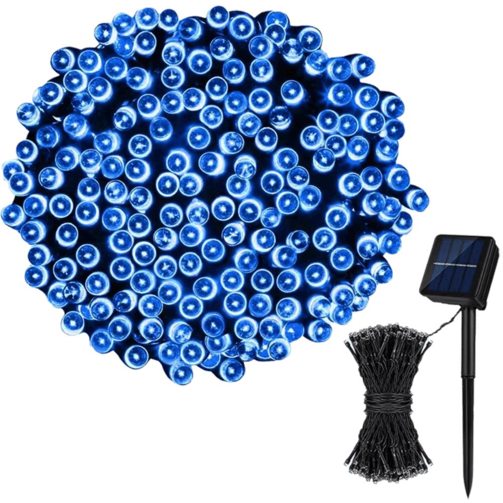 8 Lighting Modes Solar LED Light String Waterproof Outdoor Fairy Lights  Christmas Decoration