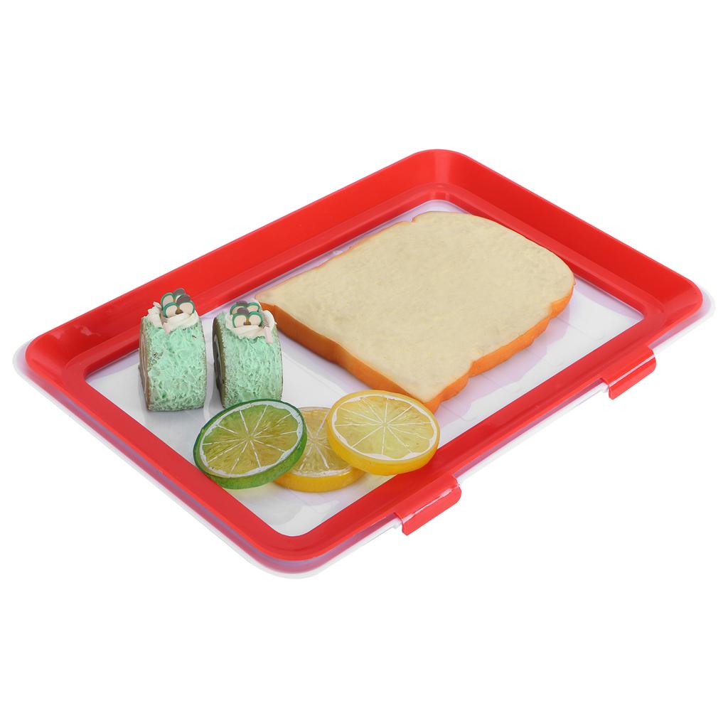 Food Preservation Tray Food Keeping Storage Container Kitchen Supplies for Refrigerator