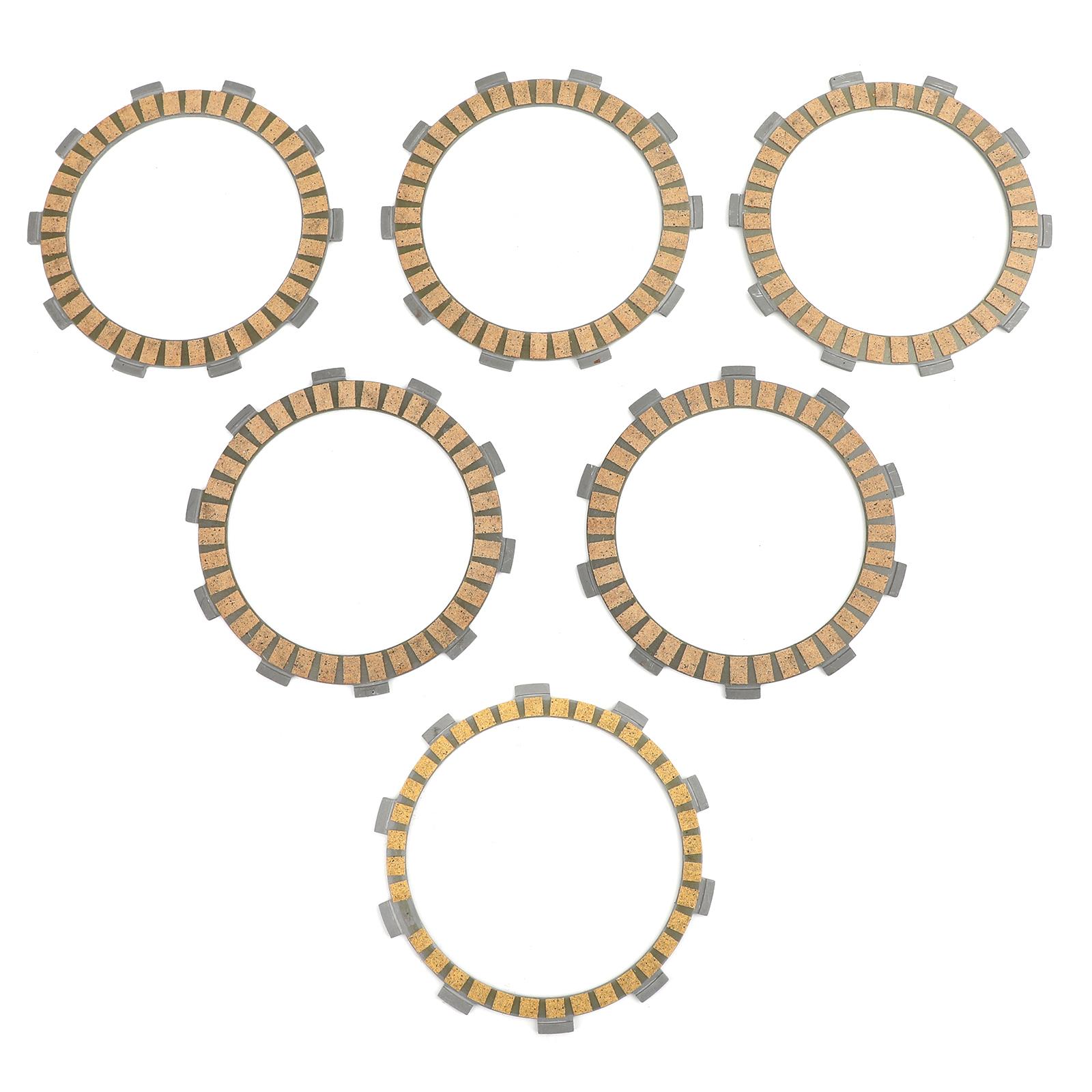 

Комплект фрикционных дисков сцепления подходит для Yamaha ST225 TT225S/T TTR225 XT225 TTR230