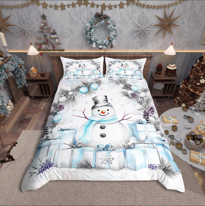 Comforter Homewish Merry Christmas Festival Xmas For Kids Bedding Sethappy New Year Decor