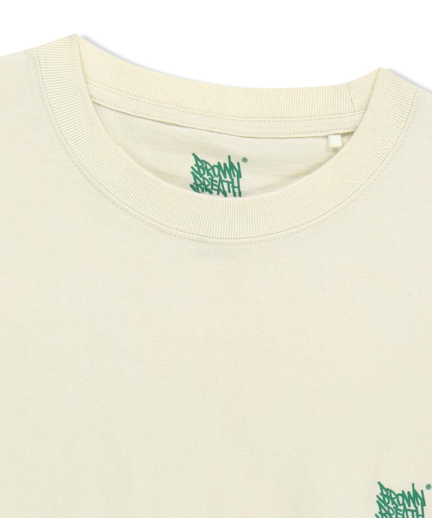 BROWNBREATH Patchwork Check Tag Longsleeve - Cream