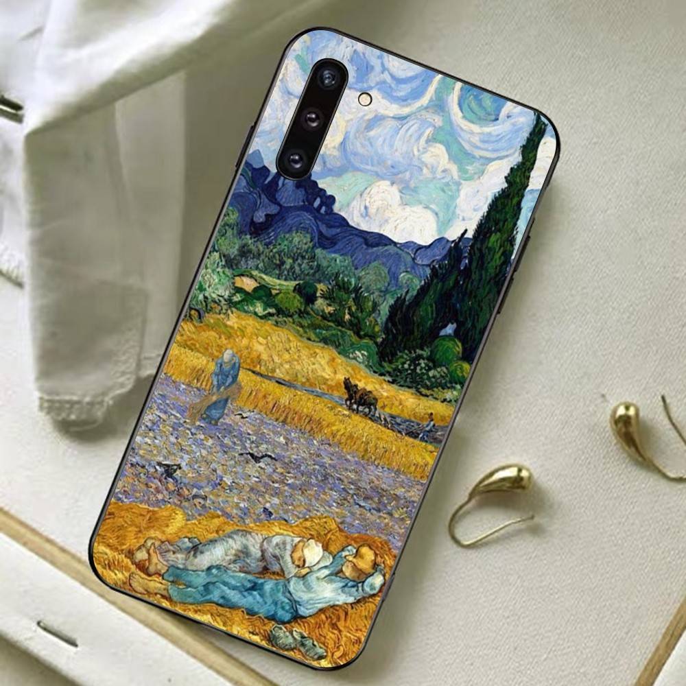 Art Vincent Van Gogh Phone Case For Redmi Note 4 X 5 A 6 7 8 T 9 9S 10 11 11S 11Epro Poco M3 pro